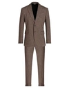 BOTTEGA MARTINESE BOTTEGA MARTINESE MAN SUIT KHAKI SIZE 46 POLYESTER, VISCOSE, WOOL, ELASTANE