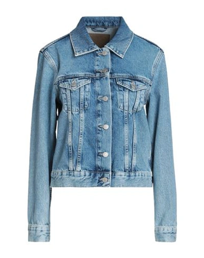 Jjxx By Jack & Jones Woman Denim Outerwear Blue Size Xs Cotton
