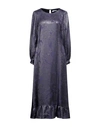 Beatrice B Beatrice .b Woman Maxi Dress Purple Size 4 Viscose, Polyamide In Purple