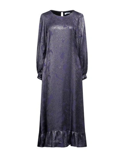 Beatrice B Beatrice .b Woman Maxi Dress Purple Size 4 Viscose, Polyamide