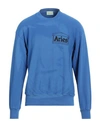 Aries Man Sweatshirt Bright Blue Size Xl Cotton