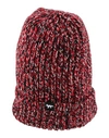 Maison Kitsuné Man Hat Red Size Onesize Virgin Wool In Red