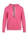 Imperial Man Sweatshirt Fuchsia Size S Cotton, Polyester In Pink