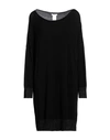 Pour Moi Woman Mini Dress Black Size M Polyamide, Viscose