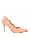 Marian Woman Pumps Salmon Pink Size 11 Soft Leather