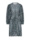 Isabel Marant Étoile Marant Étoile Woman Midi Dress Deep Teal Size 2 Cotton In Green