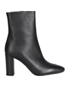 Bianca Di Woman Ankle Boots Black Size 11 Soft Leather In Black