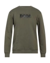 Dooa Man Sweatshirt Military Green Size L Cotton, Polyester