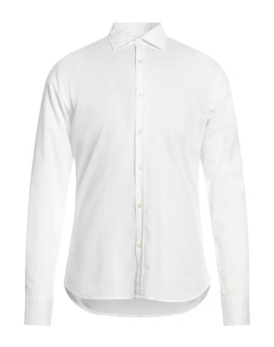 Rossopuro Man Shirt White Size 15 ¾ Cotton