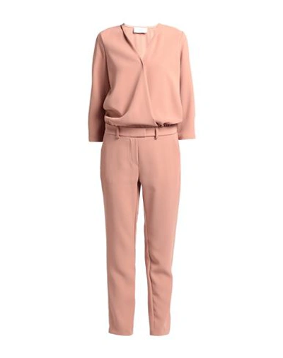 Soallure Woman Jumpsuit Blush Size 8 Polyester In Pink
