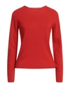 Jucca Woman Sweater Tomato Red Size M Cashmere