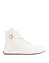 Vivienne Westwood Animal Gym High Top Canvas Cream 7-40 Women In Beige