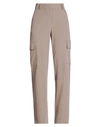 Vero Moda Woman Pants Light Brown Size 6 Polyester, Viscose, Elastane In Beige