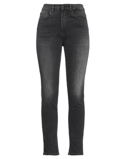 3x1 Woman Jeans Black Size 31 Cotton, Elastane
