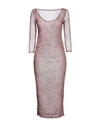 Soallure Woman Midi Dress Pastel Blue Size 8 Polyester In Blue