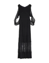 Shop Blumarine Woman Maxi Dress Black Size 4 Viscose, Polyamide
