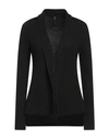 Manila Grace Woman Cardigan Black Size Xs Polyamide, Wool, Viscose, Cashmere