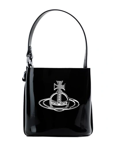 Vivienne Westwood Man Handbag Black Size - Soft Leather