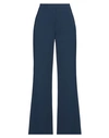 Soallure Woman Pants Navy Blue Size 4 Polyester