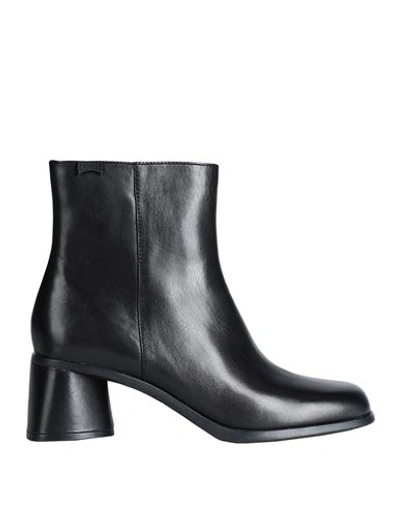Camper Woman Ankle Boots Black Size 7 Soft Leather