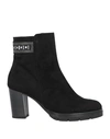 Cinzia Soft Woman Ankle Boots Black Size 9 Textile Fibers