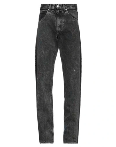 Maison Margiela Man Denim Pants Black Size 31 Cotton