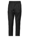 Imperial Man Pants Black Size 32 Polyester, Viscose, Elastane
