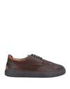 Cerruti 1881 Man Lace-up Shoes Cocoa Size 9 Soft Leather In Brown