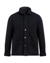 Messagerie Man Shirt Midnight Blue Size M Wool, Polyester, Acrylic
