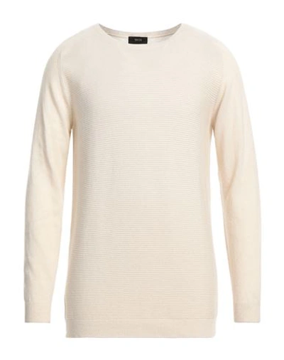 Kaos Man Sweater Ivory Size L Polyamide, Wool, Viscose, Cashmere In White