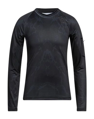 Ea7 Man T-shirt Black Size Xl Polyester, Elastane, Polyamide