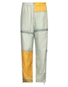 Oamc Re:work Man Pants Sage Green Size S Polyamide In Sage Green