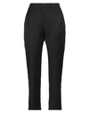 Siste's Woman Pants Black Size L Polyester, Viscose, Elastane