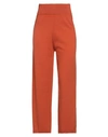 Alpha Studio Woman Pants Rust Size 4 Wool, Cashmere In Red