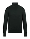 Bl'ker Man Turtleneck Dark Green Size S Wool