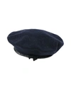 Kangol Woman Hat Navy Blue Size M Wool