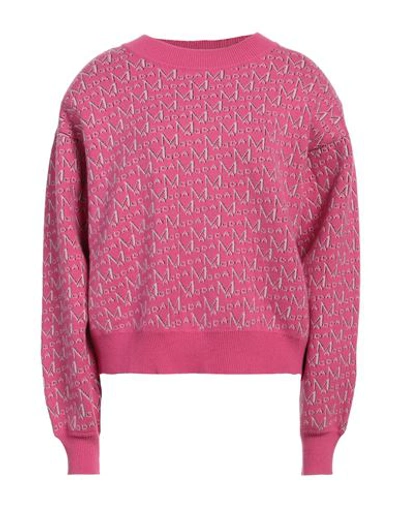 Magda Butrym Woman Sweater Pink Size 8 Wool, Viscose