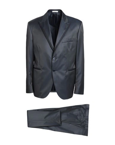Angelo Nardelli Man Suit Midnight Blue Size 44 Virgin Wool, Polyester, Viscose, Acetate
