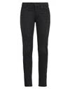 Replay Woman Jeans Charcoal Size 27w-30l Cotton, Polyester, Elastane In Grey