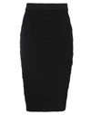 Marciano Woman Midi Skirt Black Size S Viscose, Polyamide, Elastane