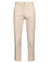 Mauro Grifoni Grifoni Man Pants Beige Size 30 Cotton, Elastane