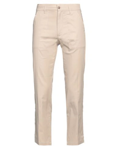Mauro Grifoni Grifoni Man Pants Beige Size 30 Cotton, Elastane In Beige