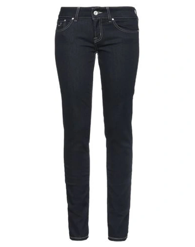 Jacob Cohёn Woman Denim Pants Blue Size 27 Cotton, Elastomultiester, Elastane