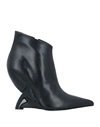Eddy Daniele Woman Ankle Boots Black Size 7 Soft Leather