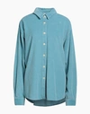 American Vintage Woman Shirt Sky Blue Size M/l Cotton