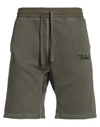 Woolrich Faded Short Man Shorts & Bermuda Shorts Green Size Xl Cotton