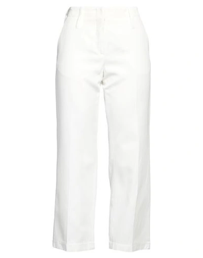 Mauro Grifoni Grifoni Woman Pants White Size 4 Cotton, Linen