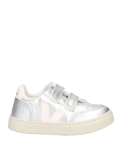 Veja Babies'  Toddler Girl Sneakers Silver Size 10c Soft Leather