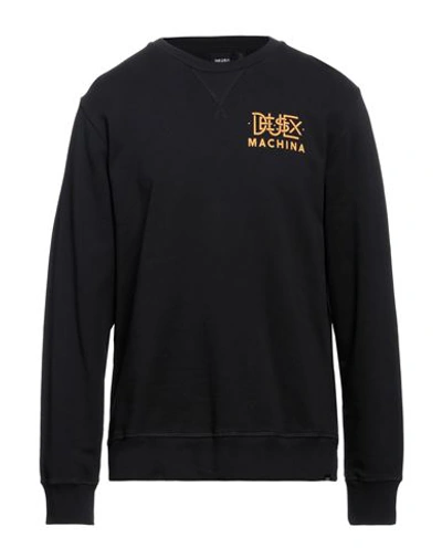 Deus Ex Machina Man Sweatshirt Black Size 3xl Cotton