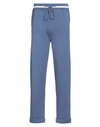 Panicale Man Pants Pastel Blue Size 38 Merino Wool, Silk, Cashmere